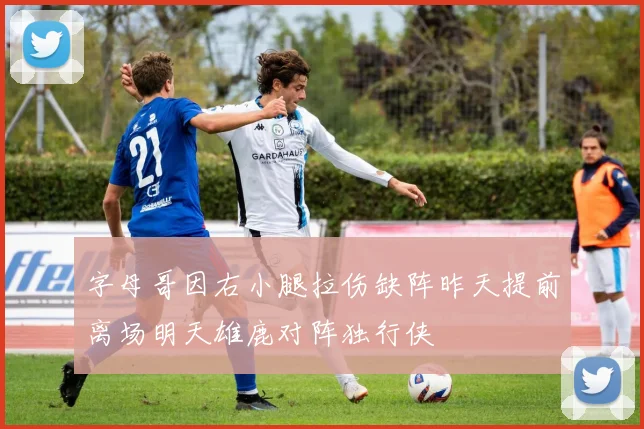 字母哥因右小腿拉伤缺阵昨天提前离场明天雄鹿对阵独行侠
